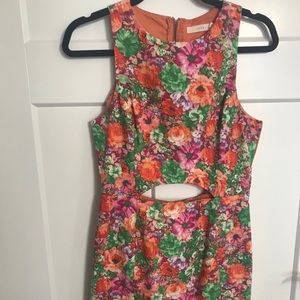 Lush floral dress